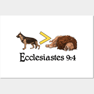 Ecclesiastes 9:4 Posters and Art